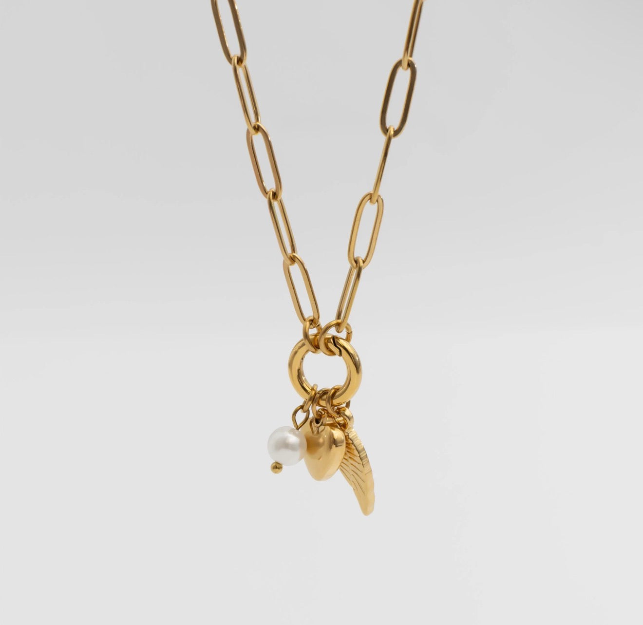 d i y | angel edition | charm necklace set