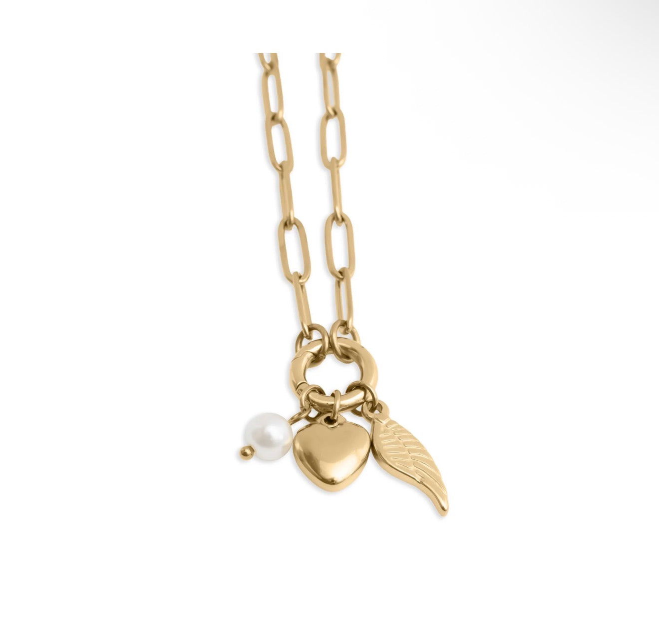 d i y | angel edition | charm necklace set