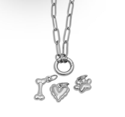 d i y | pet edition | charm necklace set