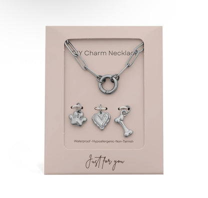 d i y | pet edition | charm necklace set