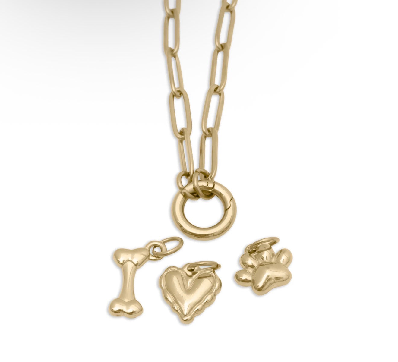 d i y | pet edition | charm necklace set