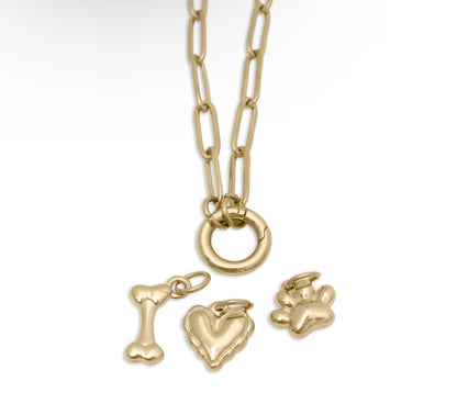 d i y | pet edition | charm necklace set