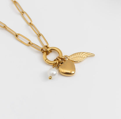 d i y | angel edition | charm necklace set