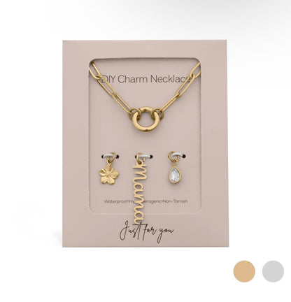 d i y | mama edition | charm necklace set