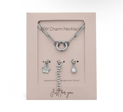 d i y | mama edition | charm necklace set