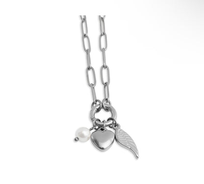 d i y | angel edition | charm necklace set