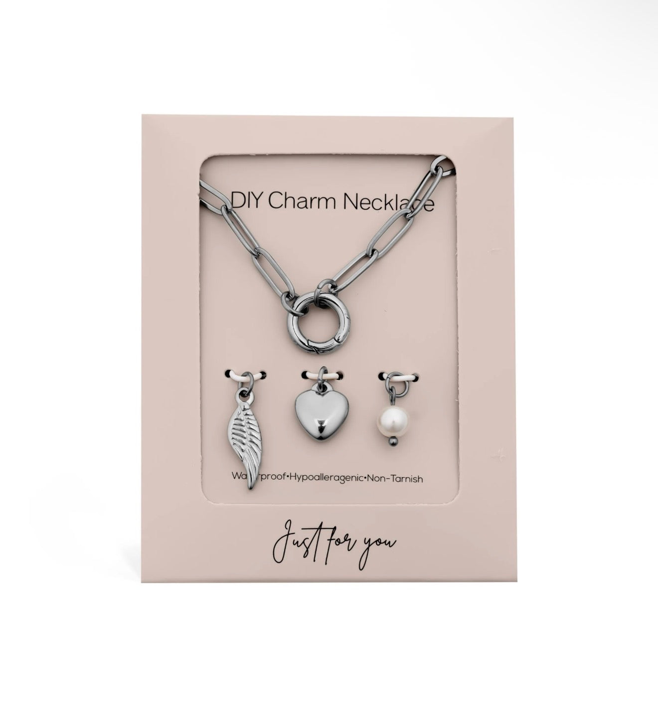 d i y | angel edition | charm necklace set