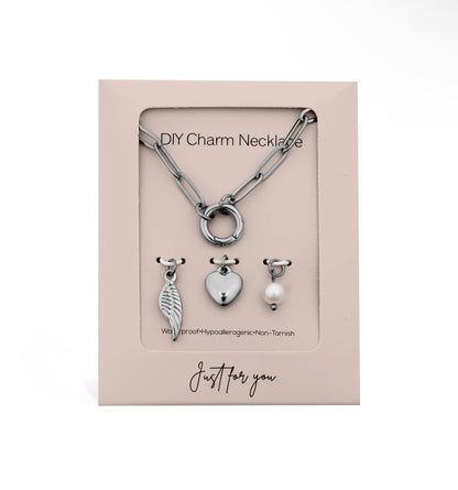d i y | angel edition | charm necklace set