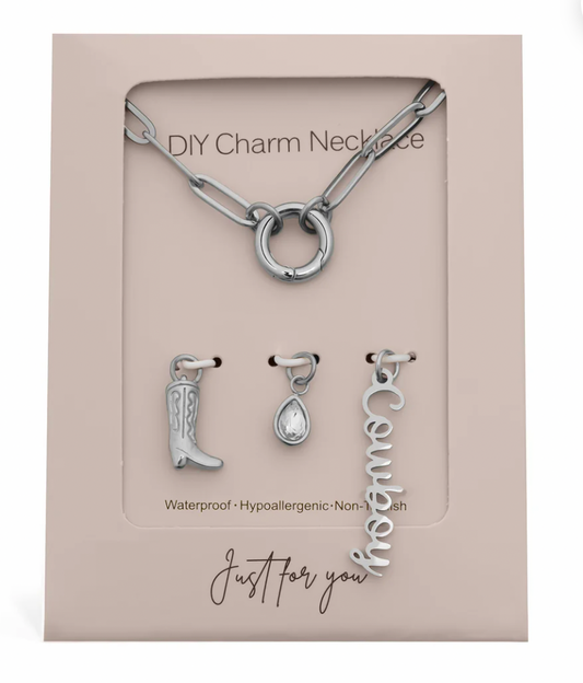 d i y | cowboy edition | charm necklace set