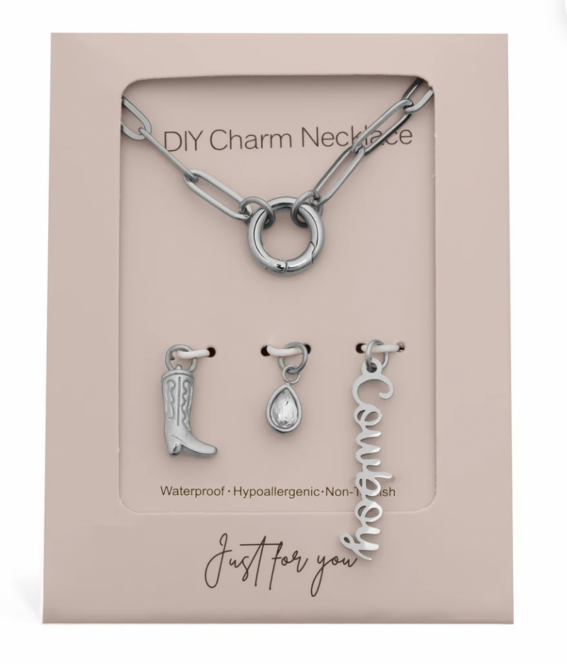 d i y | cowboy edition | charm necklace set