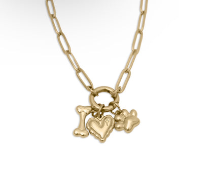 d i y | pet edition | charm necklace set
