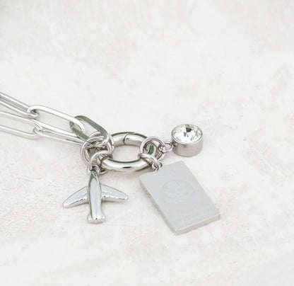 d i y | travel edition | charm necklace set
