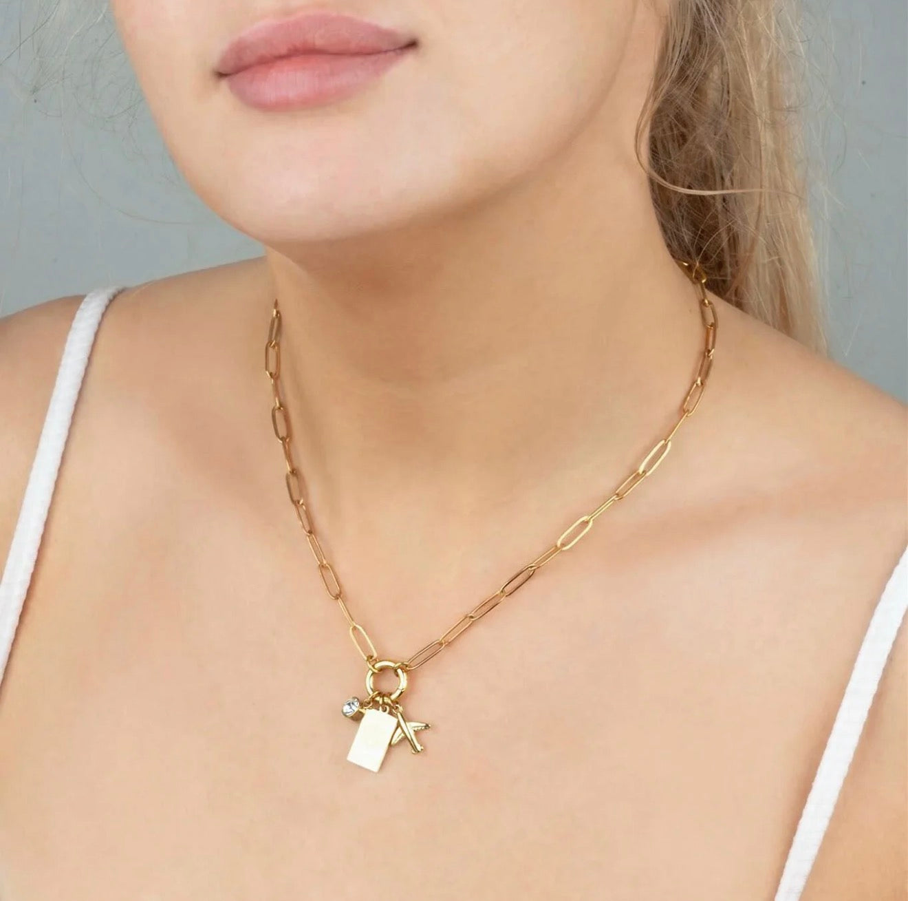 d i y | travel edition | charm necklace set