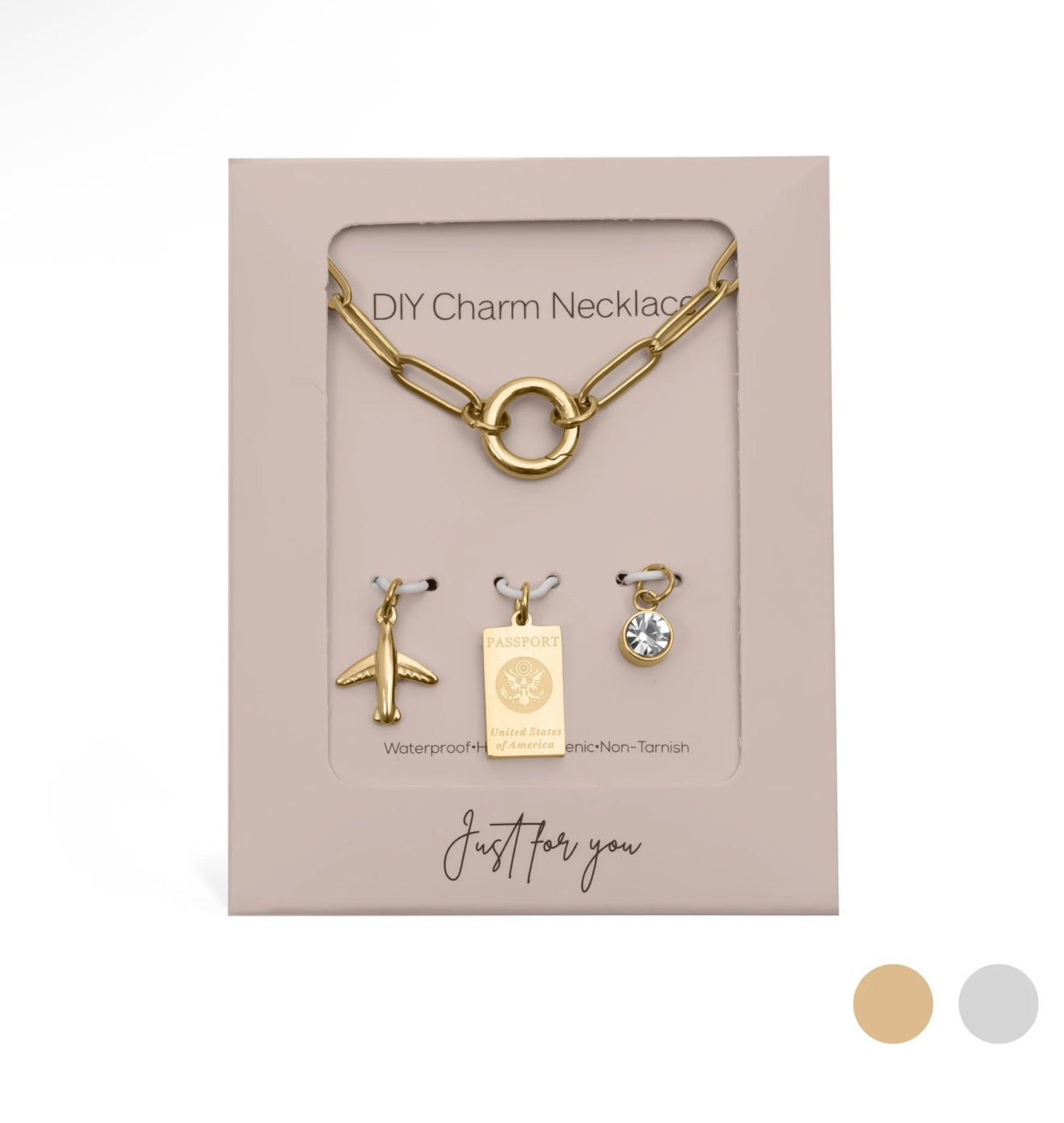 d i y | travel edition | charm necklace set