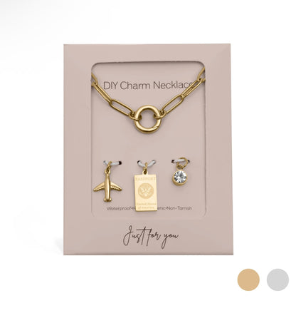 d i y | travel edition | charm necklace set